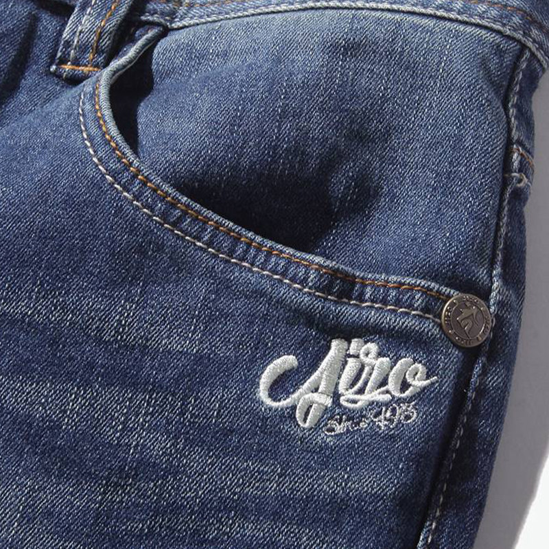 oniarai鬼洗18春季新品直筒男长裤 oniarai鬼洗牛仔裤