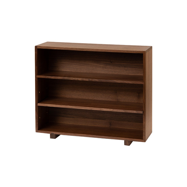 Fanhan desktop storage cabinet black walnut