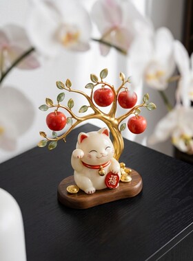 国风轻奢平安招财摆件乔迁礼物