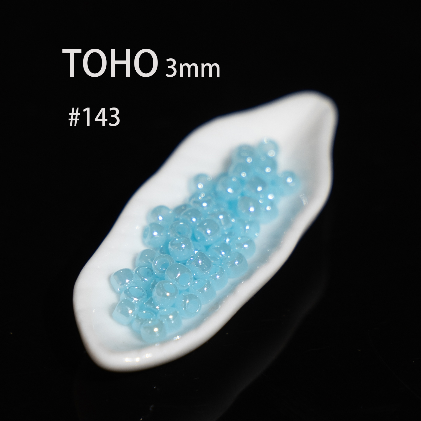 东宝TOHO米珠日本进口手编制串珠DIY花朵戒指材料8/0,3mm玉石系列 - 图2