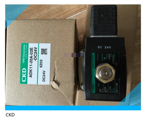 CKD电磁阀ADK11-10A-15A-20A-25A-02C-02E-02ES-03A-DC24V220正品 - 图0