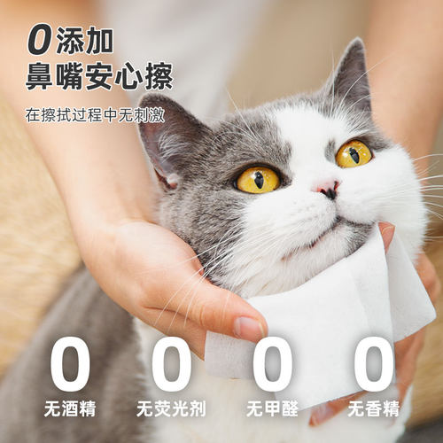 爱丽思宠物清洁湿巾80片*5包爱丽丝湿巾狗狗猫咪专用消毒抑菌除味 - 图3