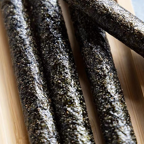 ZEK海苔卷独立包装儿童休闲零食空心泰式海苔卷烧烤辣味小零食27g - 图2