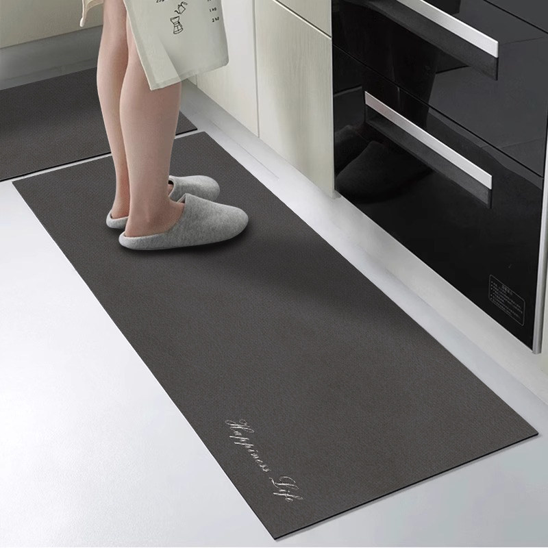 现代简约厨房耐脏地垫轻奢高级超吸水吸油防滑脚垫门口硅藻泥地毯,淘宝优惠券,粉丝福利购,淘宝优惠卷