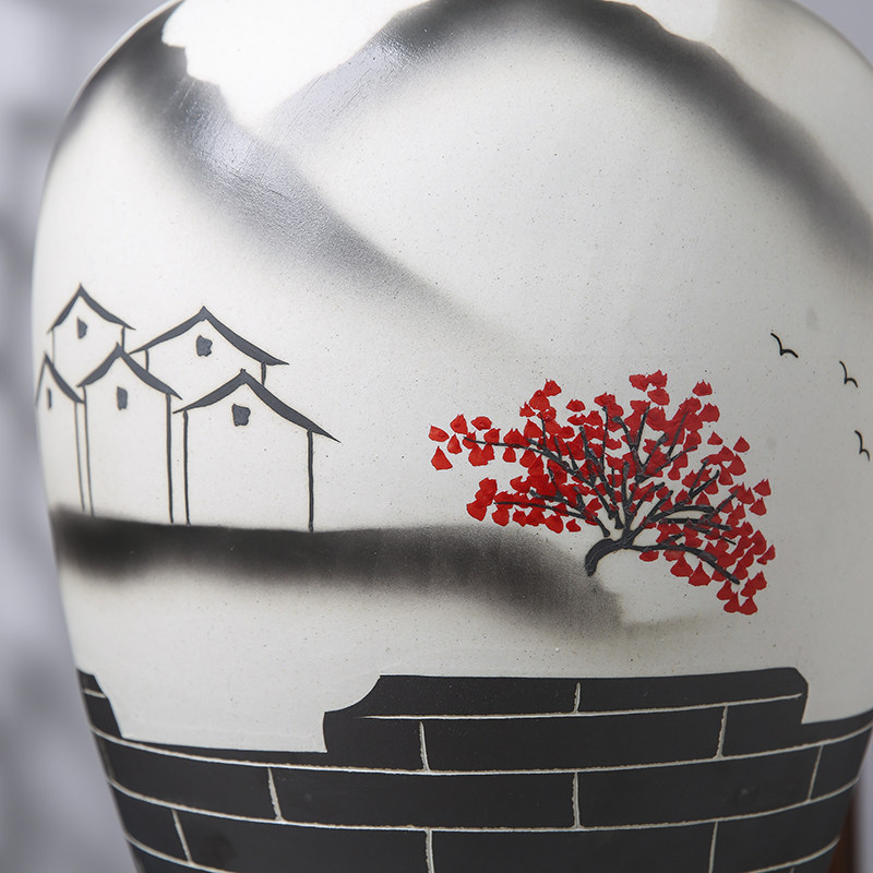 景德镇陶瓷泡酒坛子酒壶10斤20/30/50斤手绘仿古酒瓶家用密封酒缸