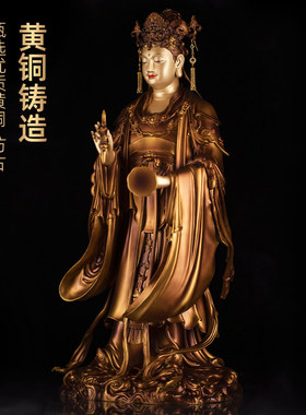 纯铜帝释天铜像二十四诸