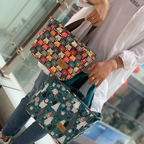 Водонепроницаемый термос, сумка для ланча, барсетка, детская льняная сумка для школьников, ткань оксфорд, сумка для еды