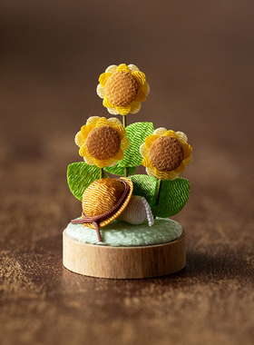 日本进口龙虎堂花园浪漫摆件手工创意情侣礼物可爱装饰车载摆件