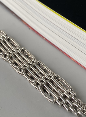 欧洲回流古董银手链复古德国设计精巧中古Vintage