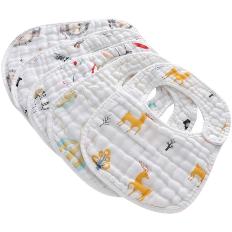 婴儿口水巾纯棉纱布围脖新生宝宝围嘴男女防吐奶儿童围兜冬季加厚,淘宝优惠券,粉丝福利购,淘宝优惠卷