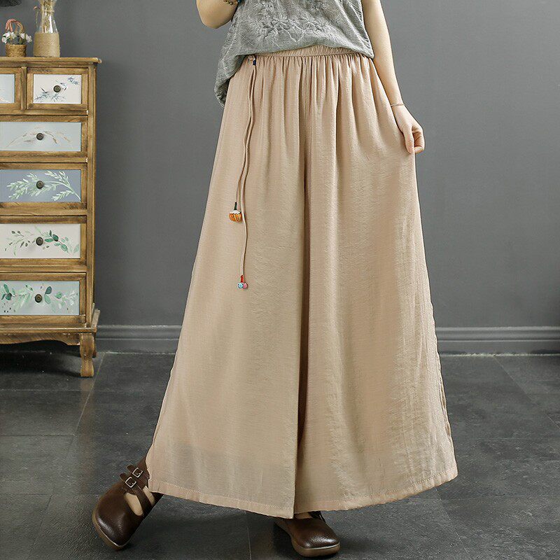 千秋飞燕中国风薄款流苏2023休闲裤 千秋飞燕休闲裤