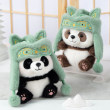 Sanxingdui Bronze Beast Hat Panda Doll Plush Toy Palm Treasure Doll Travel Souvenir Souvenir