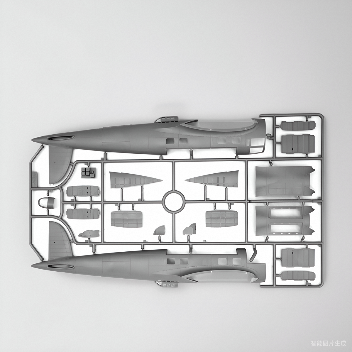 ICM48265二战德国空军亨克尔He 111H6轰炸机1/48塑料拼装飞机模型 - 图0