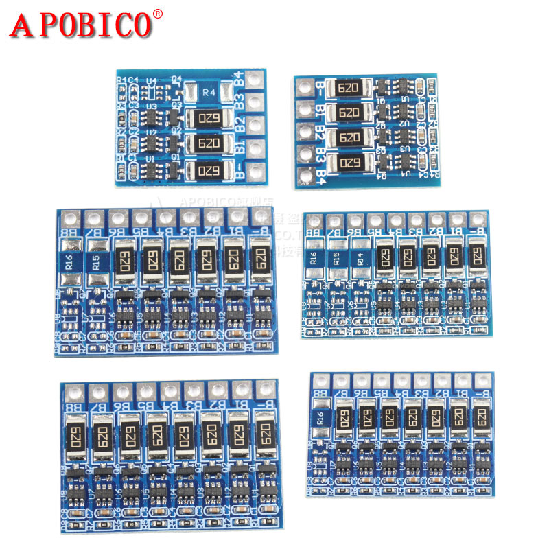 18650锂电池模块过充过放短路宝充电保护板伏1三串2/3/4串3.7/12V-图1