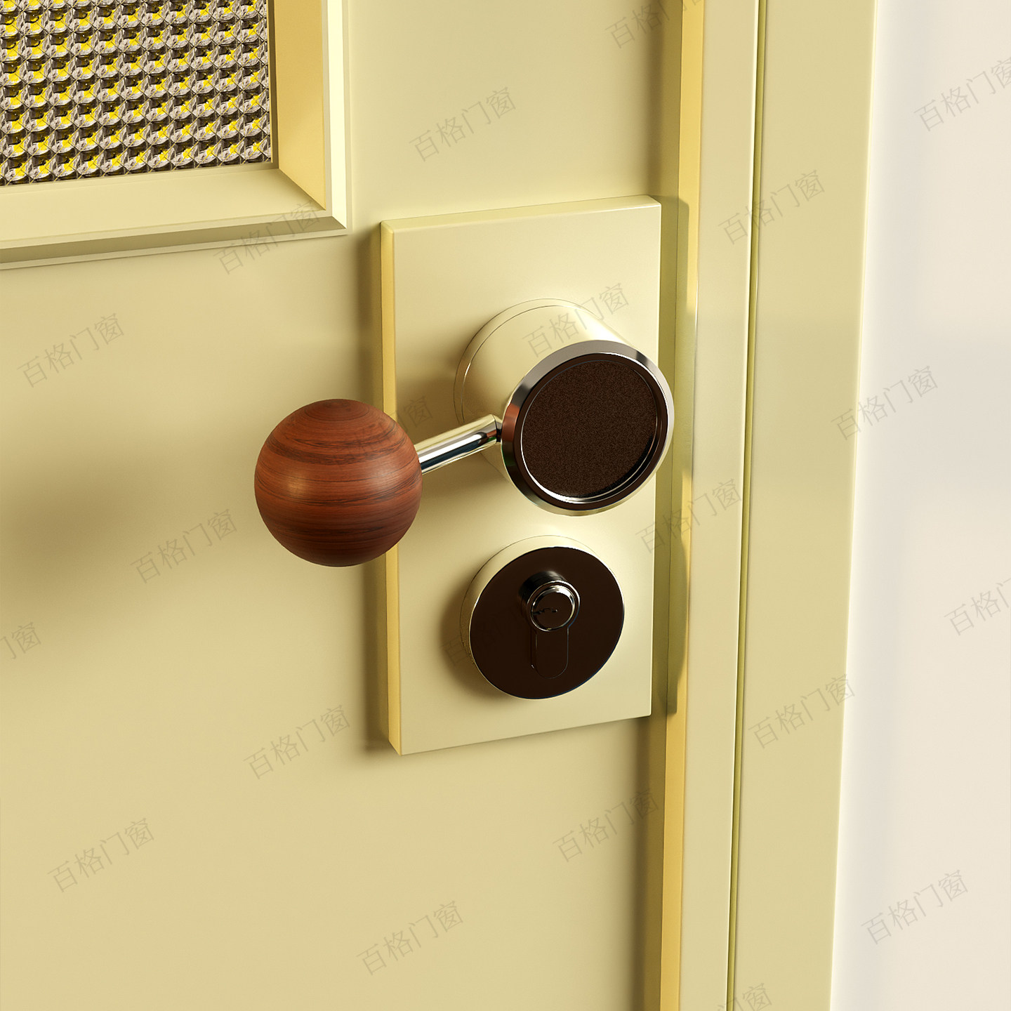 百格门窗法式奶油风玻璃门极简门铝合金格栅门室内厨房平开门定制,淘宝优惠券,粉丝福利购,淘宝优惠卷