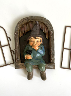 花园树脂摆件小矮人工艺品挂饰