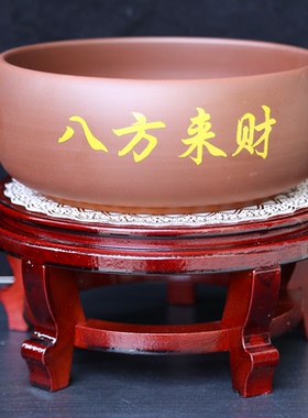 八方来财大号摆件聚宝盆玄关酒店办公室招财公司乔迁开业贺礼摆件