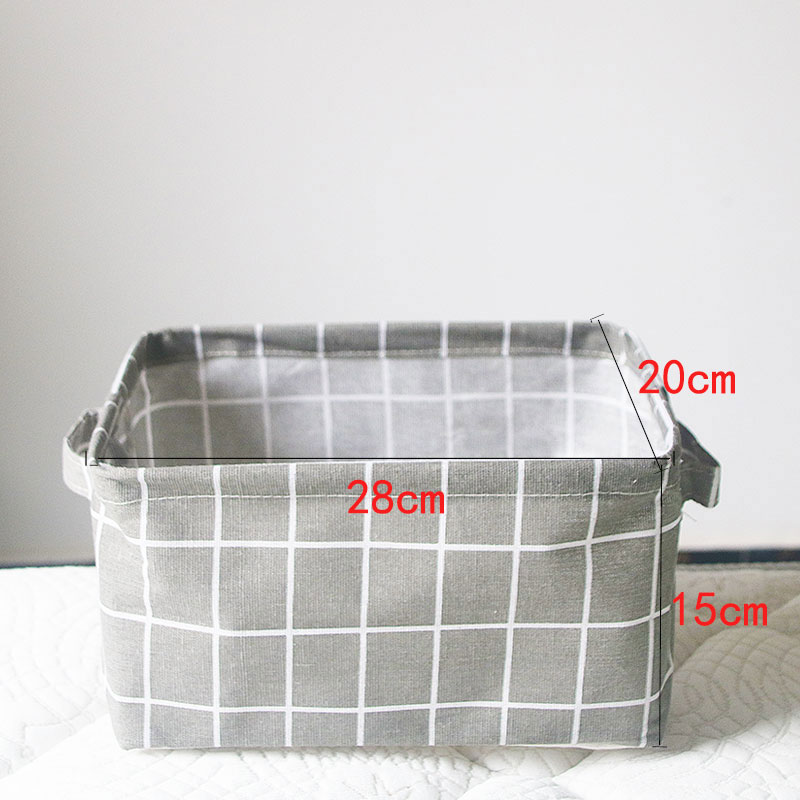 More discounts for cotton and linen storage baskets