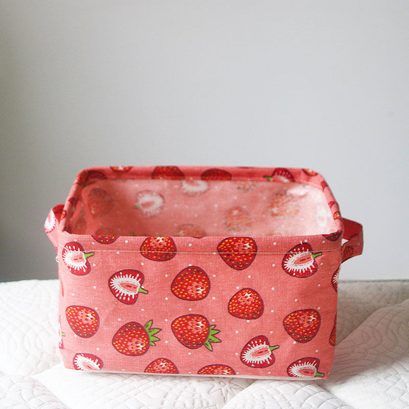 More discounts for cotton and linen storage baskets