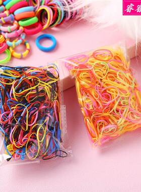 Popular hairpin rubber band simple headdress hair rope 1 set