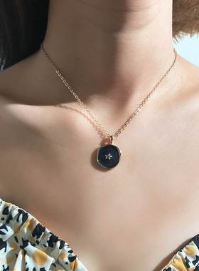 Cross border collar Fashion alloy Moon necklace pendant女孩