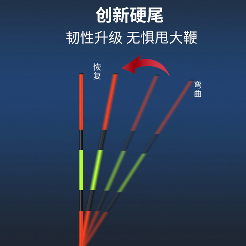 大物夜光漂防断硬尾加粗醒目青鱼电子漂行程漂翘嘴鲢鳙远投浮漂 - 图0