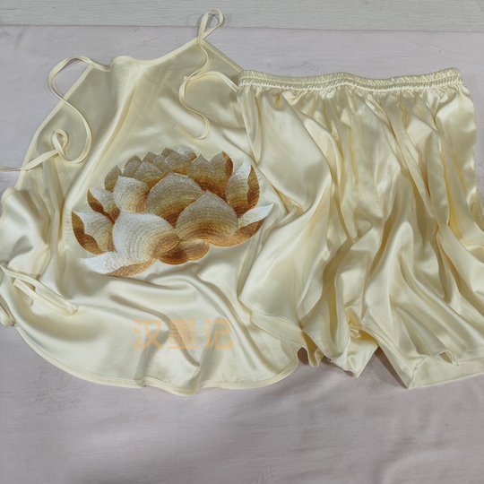 Su embroidery Nezha lotus bellyband adult