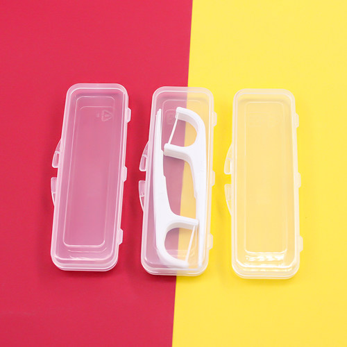 便携式牙线棒随身盒密封安全携带方便卫生收纳盒 - 图1