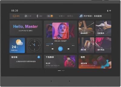 智能语音家用背景音乐主机系统套装功放吸顶音响蓝牙功放米家涂鸦