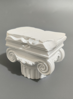 ins风罗马柱摆件欧美风装饰品石膏雕像拍照摄影背景装饰品展示台