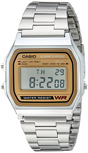 现货正品日本 卡西欧手表男CASIO A-158WEA-9经典复古钢带电子表