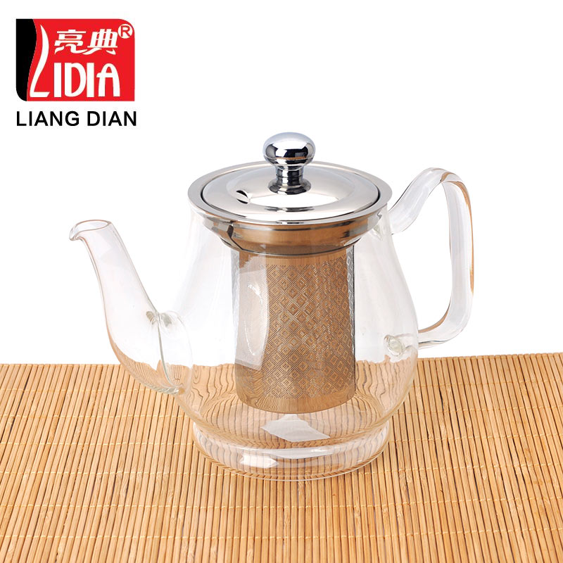 正品亮典茶滤分体式品茗茶器耐热玻璃红茶绿茶花茶茶壶泡茶壶包邮