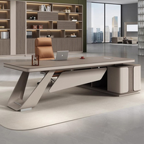 Light Extravagant Boss Table Desk Brief Modern Chairman Presidents Desk Big Bandae Manager Office Table And Chairs Combination