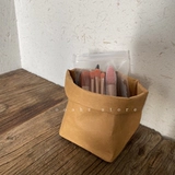 Кожаная сумка для хранения, щетка, система хранения, настольная корзина для хранения