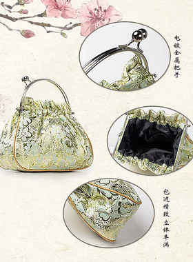 手提包手柄包中式国潮刺绣