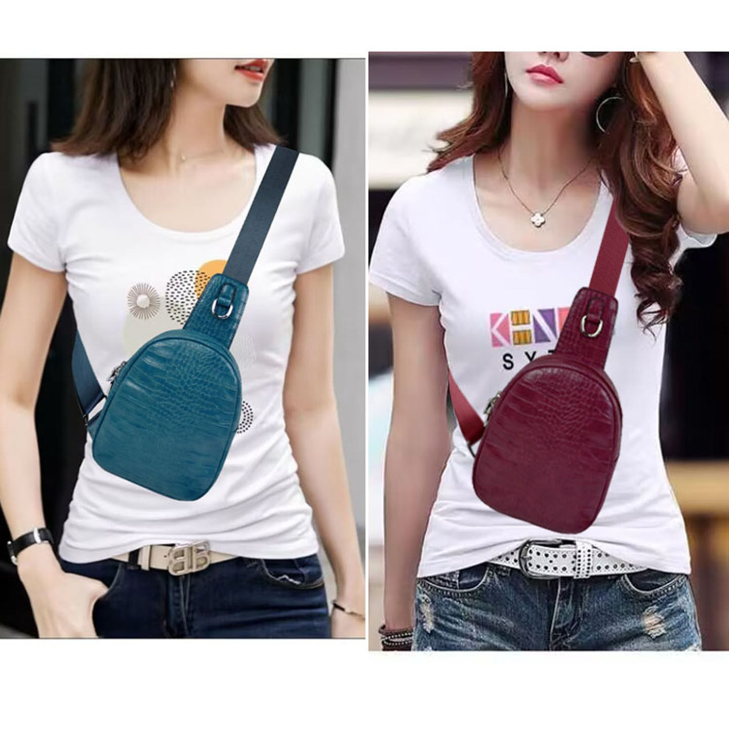 2026新款胸包男女斜挎包韩版潮流青年单肩包胸前包单肩斜挎包腰包,淘宝优惠券,粉丝福利购,淘宝优惠卷