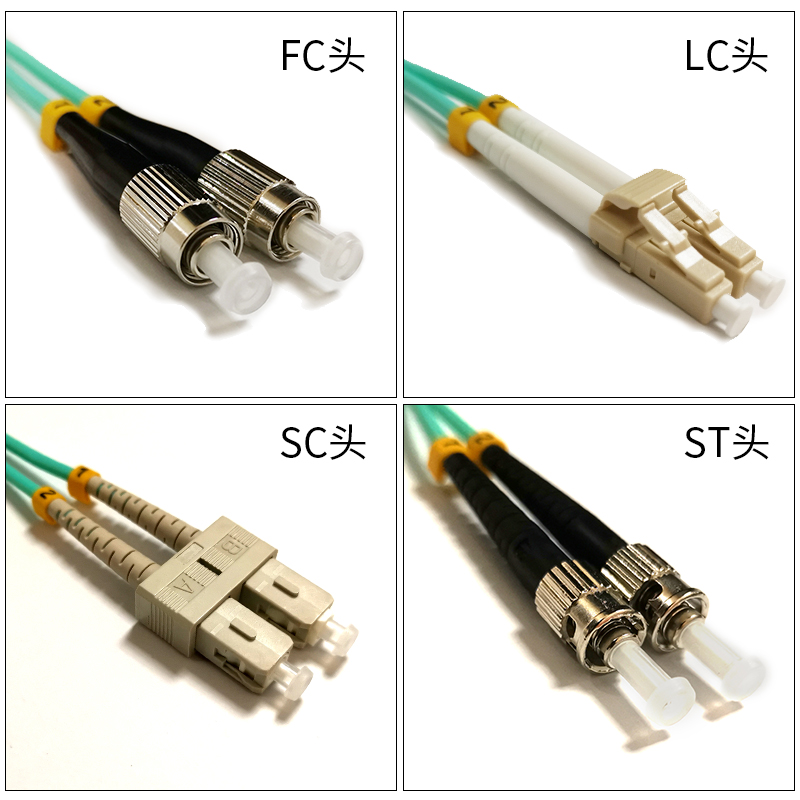 波钢电信级万兆多模光纤跳线OM3/OM4/OM5双芯双工室内LC-LC-SC-FC-ST光钎线工程尾纤 3/5/10米可定制4/5G通用 - 图1