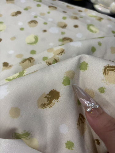 棉绸牛油果印花衬衣裙子连衣裙床品居家服手工Diy长3米宽1.45米 - 图3