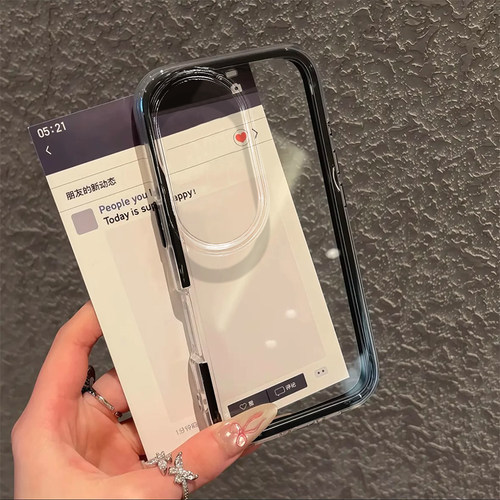 适用vivos30promini手机壳透明s30新款s20防摔s19pro全包s18撞色二合一s17e简约s16硅胶vivo软viv0女保护12套 - 图3