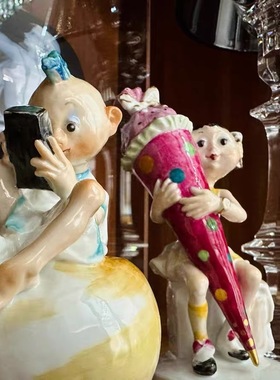 德国梅森meissen陶瓷手办瓷偶