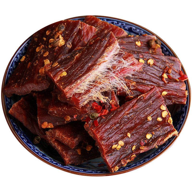 正宗九寨沟风干干手撕耗牛硬牦牛肉 阿坝州牦牛肉干源头店牛肉类