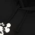 Li Ning Disney Mickey áo len nam và nữ mới trùm đầu áo thun dài tay áo thể thao mùa thu AWDP255 - Thể thao lông cừu / jumper áo sweater nữ form rộng Thể thao lông cừu / jumper