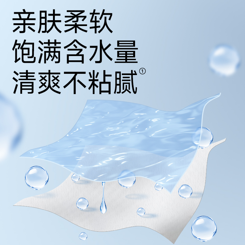 洁柔湿纸巾EDI纯水亲肤成人带盖卫生清洁加厚实惠大包家用湿巾纸B