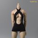 DMTOYS 1/6 Soldier Women's Clothes Avant-Garde Sling Hip Dress DF087 Movable Rubber Doll Clothes