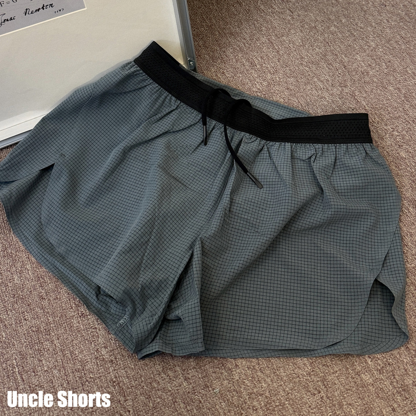 Uncle Shorts网格速干运动短裤男训练跑步健身裤防走光双层三分裤,淘宝优惠券,粉丝福利购,淘宝优惠卷