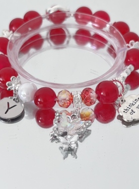 LIME｜原创设计虞书欣应援色串珠手串 属性手链 周边小众饰品