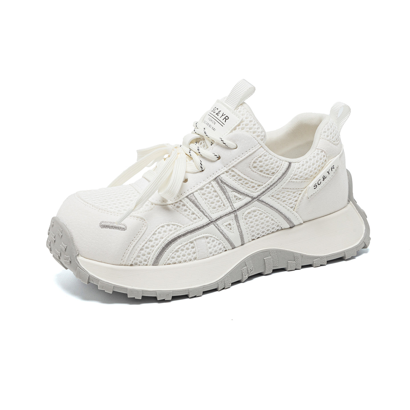 黄色平底休闲鞋女春季新款低跟跑步阿甘鞋轻便真皮运动老爹德训鞋,淘宝优惠券,粉丝福利购,淘宝优惠卷