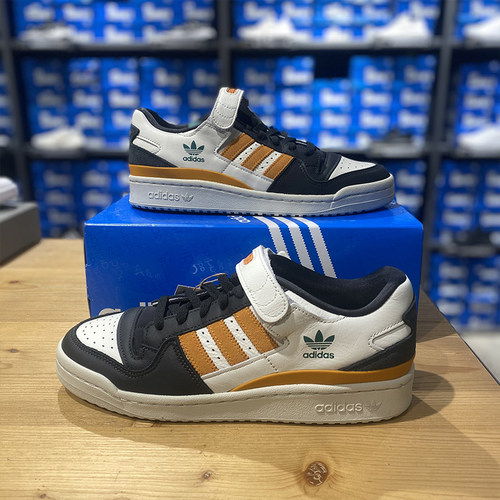 Adidas三叶草男女同款FORUM 84 LOW运动耐磨休闲低帮板鞋 GX2161 - 图0