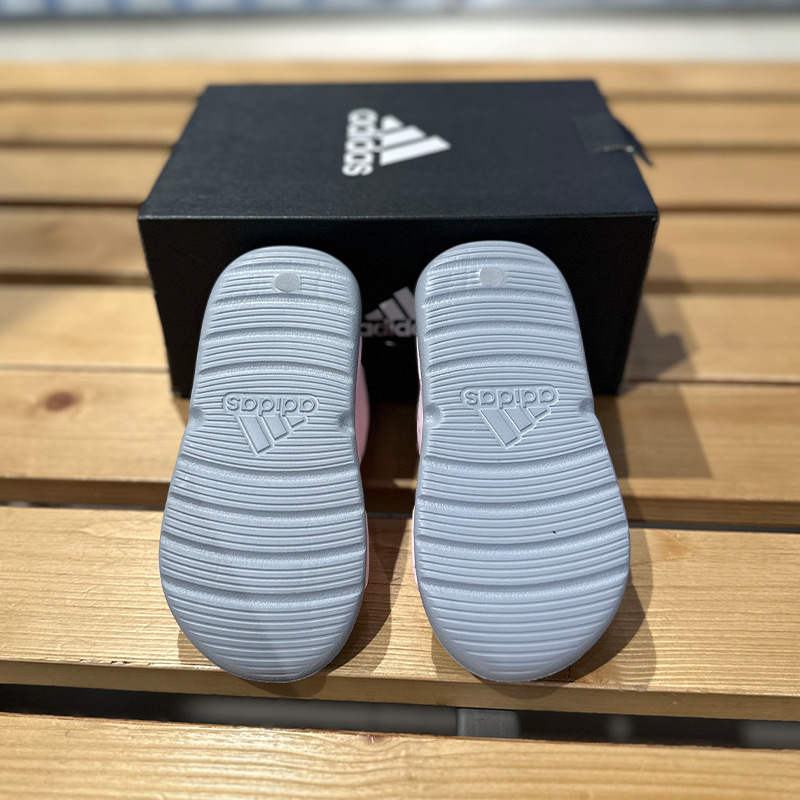 正品Adidas/阿迪达斯夏季婴童鞋Swim休闲运动儿童沙滩凉鞋 FY8065 - 图2