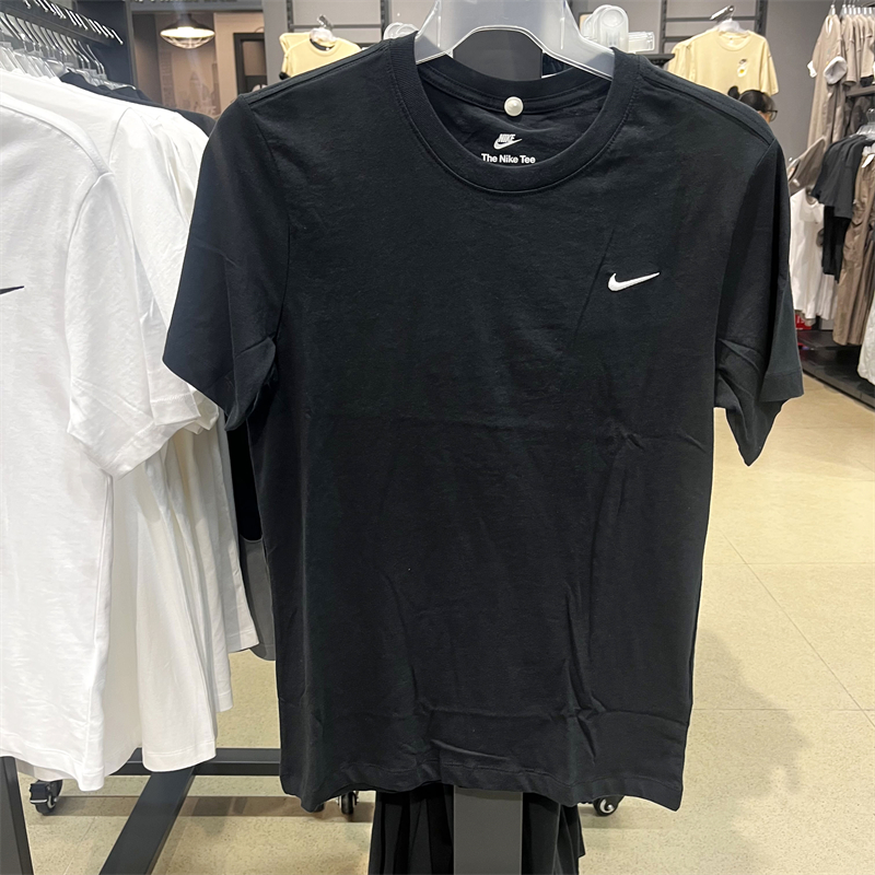 正品Nike/耐克夏季短袖男子简约运动休闲透气圆领半袖T恤 BV0508 - 图1